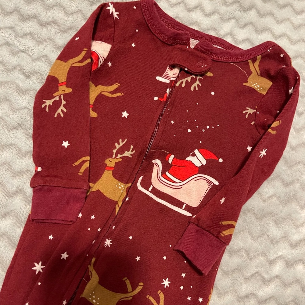 NWOT Santa Pajamas